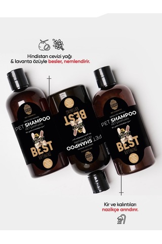 Doku Pet Cosmetic Kedi Köpekler İçin Göz Yakmayan Şampuan 500 ML