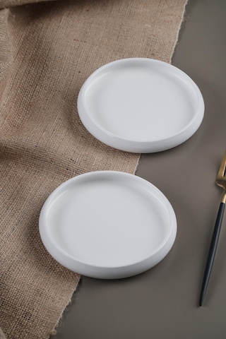 Acar Bianco Perla Porselen Tabak 14 Cm