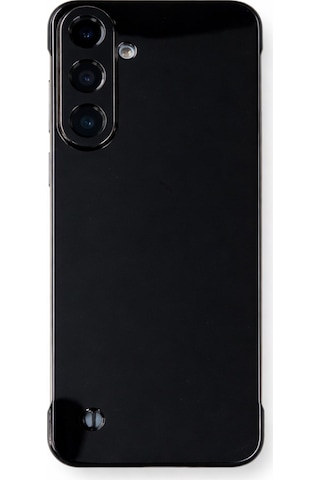 Samsung Galaxy S23 Fe Uyumlu Kamera Korumalı Yanları Açık Sararmaz Sert Mika Şeffaf Kılıf