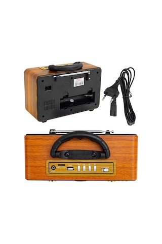 Magic Voice MV-112BT Usb/Sd/Fm/Bluetooth Destekli Nostaljik Radyo