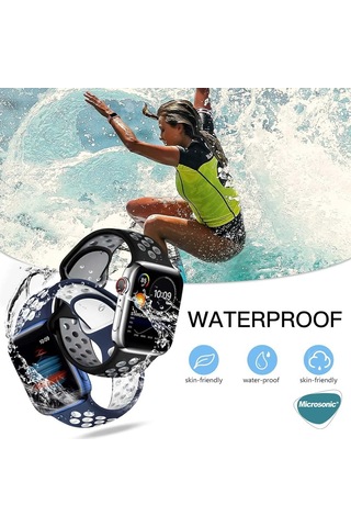 Watch Series 10 46mm İçin Kordon Rainbow Band Watch Series 10 46mm İle Uyumlu Kordon - Sku: Smg8690010128133