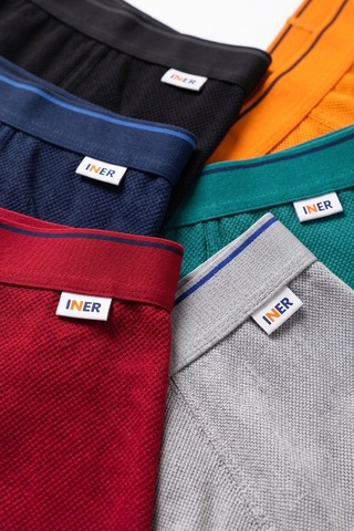 Just Inner Erkek Pamuklu Boxer Pike Kumaş Ergonomik Tasarım 137001 Yeşil