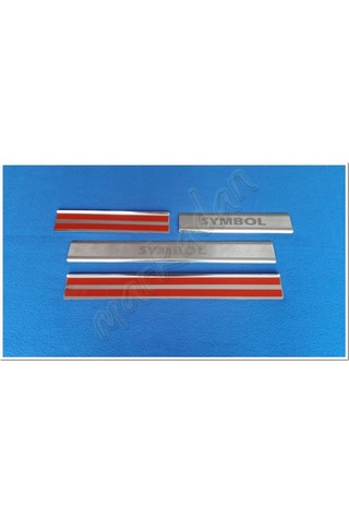 Renault Symbol Kapı Eşiği 2013-2021 4 Parça Paslanmaz Çelik