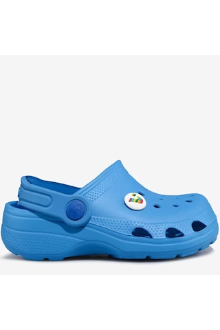 Vicco Didim Jıbbıtz Aksesuar Hediyeli Ortopedik Unisex Çocuk Terlik Mavi