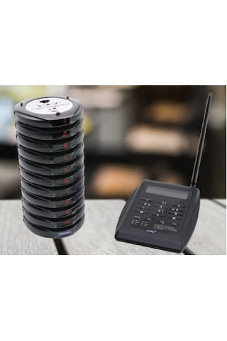 Possafe Ctpr-106 Self Servis Müşteri Çağrı Cihazı 10 Lu