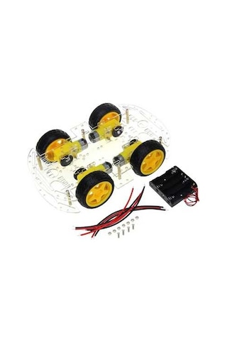 Makermarketim-4Wd Robot Araba Kiti