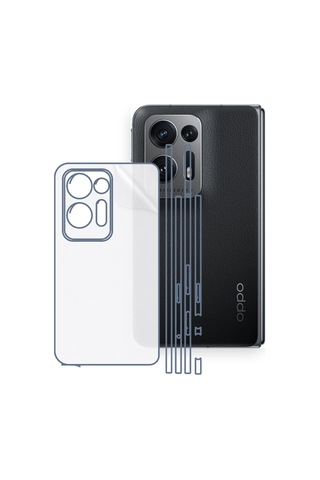 Oppo Find N2 Uyumlu Fullbody Arka Kaplama Hidrojel Koruyucu Film 67674688
