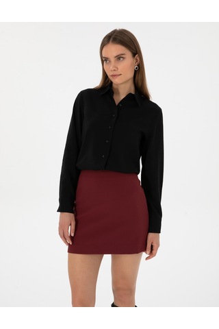 Pierre Cardin Kadın Siyah Gömlek Desenli 50318195-vr046 Siyah