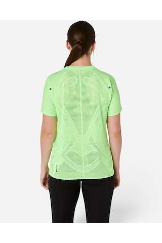 Asics Metarun Ss Top Kadın Yeşil Kısa Kollu Tshirt 2012d418-300