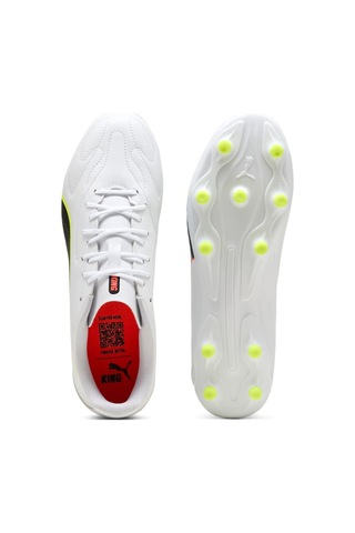 Puma King 20 Play Fg/ag Erkek Beyaz Futbol Krampon 10873201 Beyaz