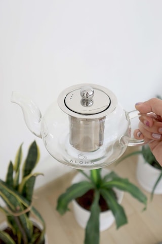 Aloha Cam Demlik Çay Ve Kahve 600ml
