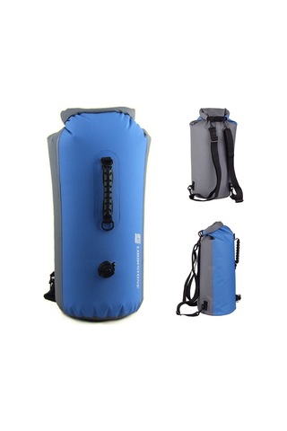 Luckstone 35L Şişme Su Geçirmez Kuru Çanta Sırt Çantası Tote Yüzme Rafting Drifting Için Kova Çantası - Yeşil