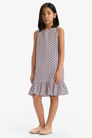 DeFacto Kız Çocuk Desenli Viskon Kolsuz Yazlık Elbise E7498A825SMPN452