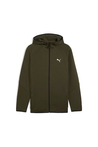 Puma Evostrıpe Fz Hoodie Dk Erkek Yetişkin Ceket Yeşil