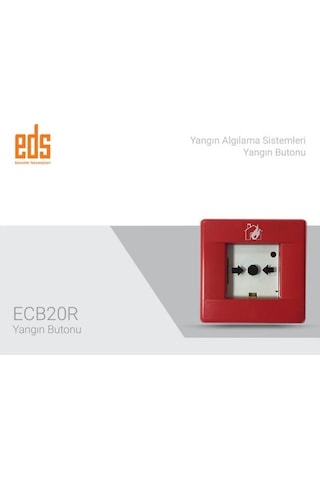 Eds Ecb20r Resetlenebilir Tip Yangın İhbar Butonu
