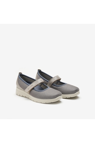 6012 Grey Babet Kadın 27 B87 Sx Carema Fly Flot Cloth Slipper Cloth