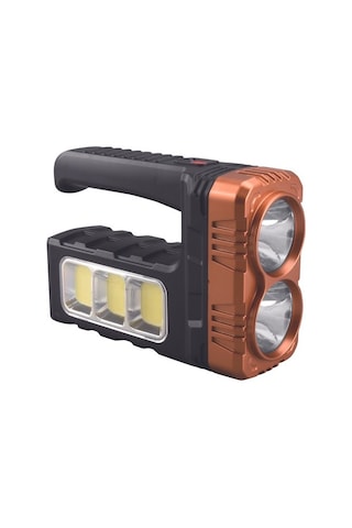 Forlife 30Watt Solar Şarjlı Fonksiyonel Fener Siyah