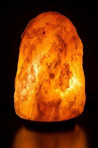 Orjinal Doğal Himalaya Tuz Lambası 3 - 4 Kg - Açma Kapama Düğmeli
