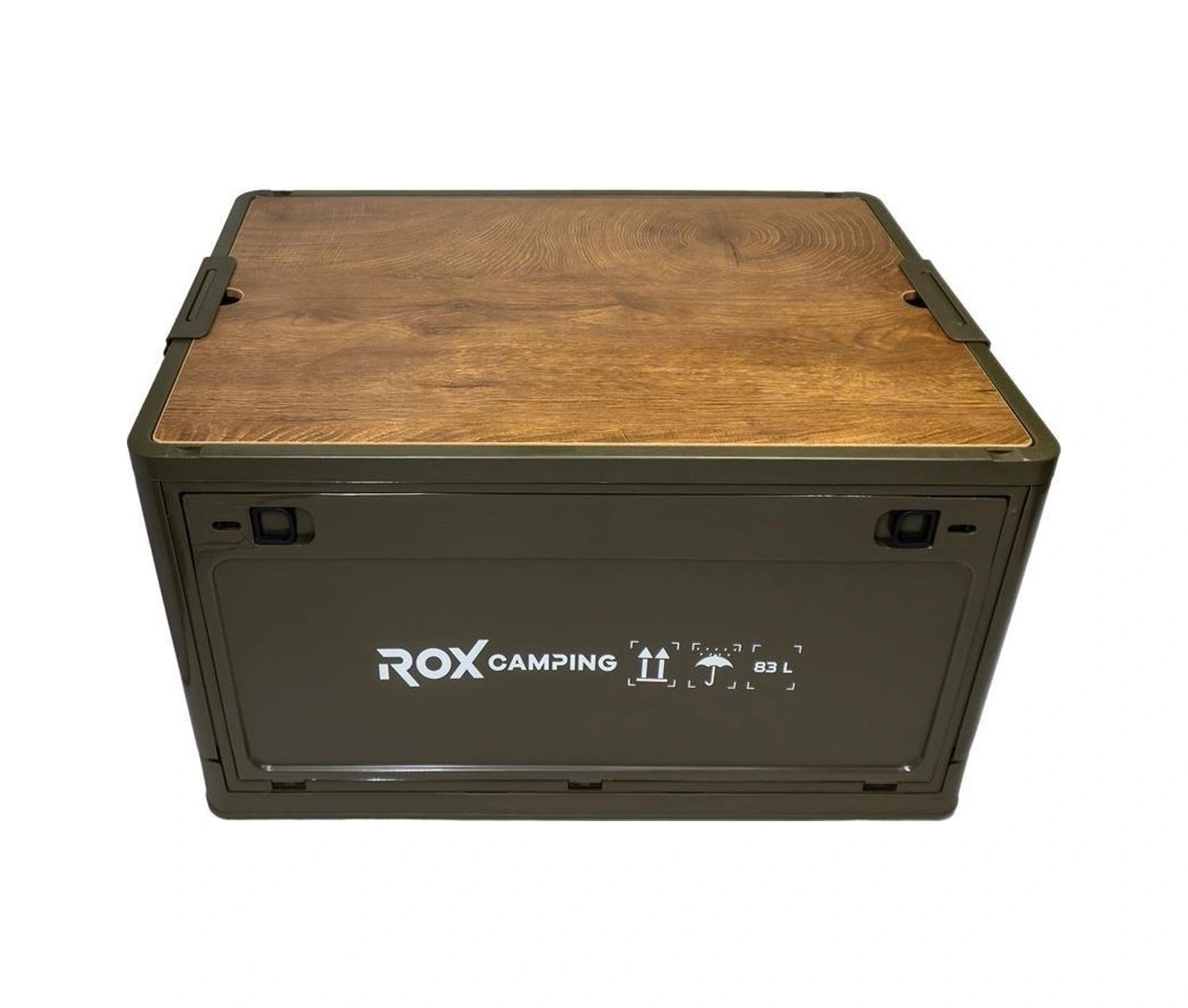 Rox Campıng 83 Lt Katlanır Kamp Kutusu Yeşil