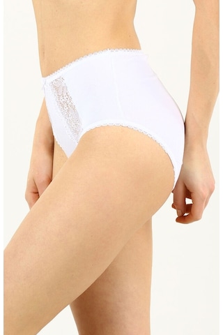 Imer Bayan Yüksek Bel Külot Dantelli Modal 4100