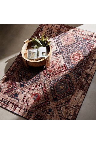 Mudo Home Jına Halı Renkli 160x230 Çok Renkli