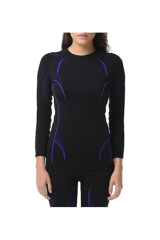 Evolite Evolıte Thermowear Bayan Mor Termal Üst İçlik Çok Renkli