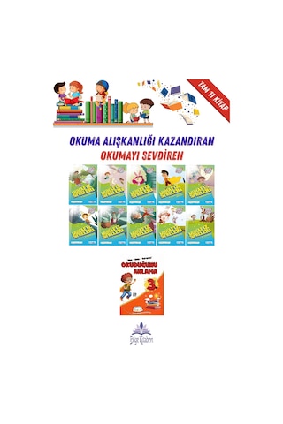 3. Sınıf Okuma Alışkanlığı Kazandıran Okumayı Sevdiren Tam 11 Kitap -18