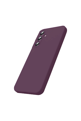 Samsung Galaxy Uyumlu S25 Fe First Silikon - Mürdüm