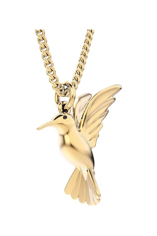 Chocli 18 Ayar Altın Kaplama Humming Bird Kolye