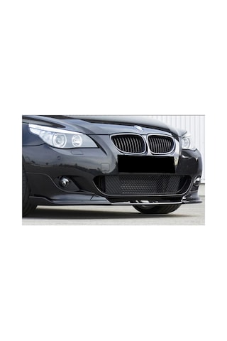 Bmw E60 M Technic Ön Lip Plastik Parlak Siyah Ön-ek-bodykit 2003 2004 2005 2006 2007 2008 2009 2010