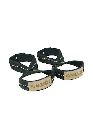 Kingsize 8 Loop Lifting Straps Siyah Siyah