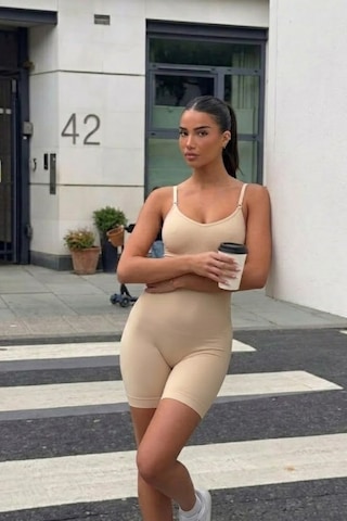 Fit Women Kadın Ten Casual Esnek Body