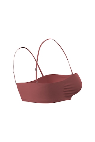 Calvin Klein Kadın Bandeau- Rp Dusty Cedar Bikini Üstü-13393 Dusty Cedar
