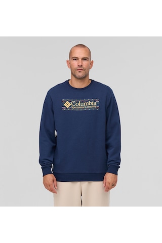 Columbia Cs0442 Csc M Branded Blanket Crew Erkek Sweatshirt 9150281466 Lacivert