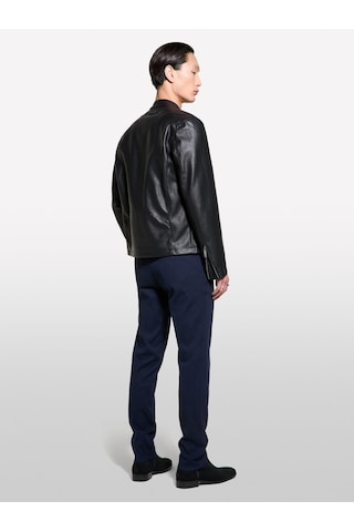 Sisley Streç Pamuklu Logolu Slim Fit Chino Pantolon Erkek Lacivert Pantolon - 325p41c4sf052