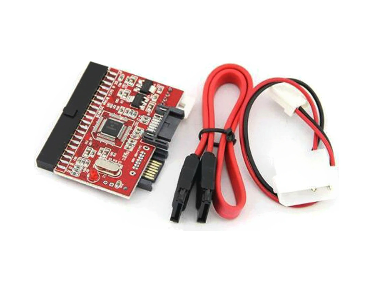 Qingmipy Ide Ve Sata Arasında Çift Yönlü Disk Dönüştürücü Adaptörü - Otomatik Hız Konuşması, Led Göstergeli, Sürücü Gerektirmeyen
