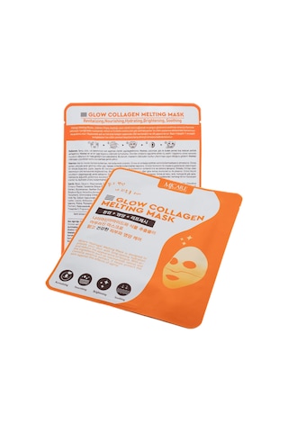 Mjcare Glow Collagen Melting Mask - Hydrojel Şeffaflaşan Eriyen Maske