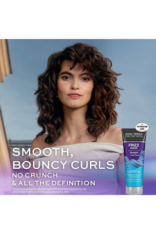John Frieda Frizz Ease Dream Curls Belirgin Bukleler İçin Nemlendirici Jel 200 Ml / Gelişmiş Nemlendirici Jöle