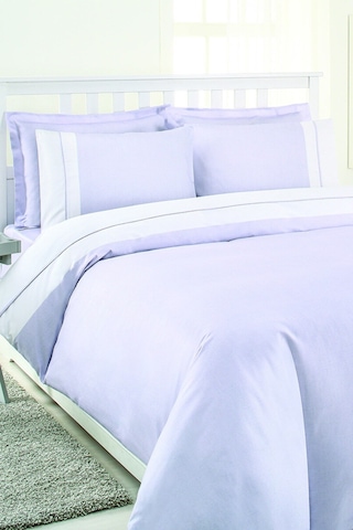 Özdilek Soft Linen Çift Kişilik Saten Nevresim Takımı 43892 Lila