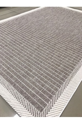 Liparis Sisal Halı Dc405 Serisi Oturma Salon Yatak Odası Halısı Vizon Krem