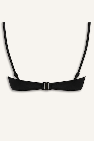 Defacto Regular Fit Nakışlı Bikini Üstü-fall İn Love E3284ax25smbk81 Siyah