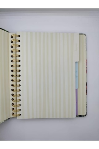 Victoria's Journals Planlayıcı 112 Sayfa A5 100gr. Çizgili Defter 3161, Victoria's Journals Çok Renkli