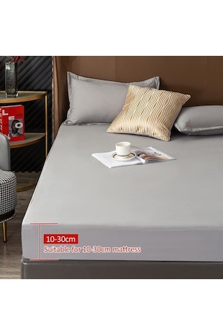 Novahub Camgöbeği Su Geçirmez Yatak Örtüsü - Mikrofiber - Anti-mite - 120x200cm Camgöbeği