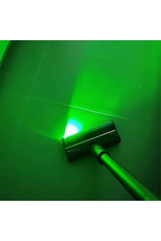 Crackedice Usb Süpürge Lazer Işıkları, Gizli Evcil Hayvan Kılı Toz Göstergesi-gri