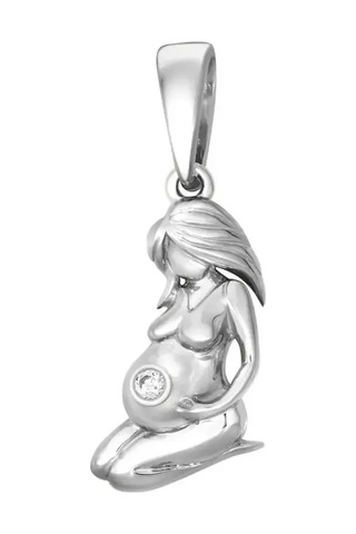 Zolotye Uzory 925 Ayar Gümüş Anne Kolye 237132541