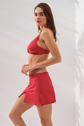 Pierre Cardin Pearl Etekli Fra Bikini Takım Üçlü Set Kırmızı 231228 231228 Kırmızı