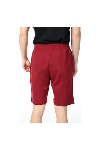Defys Erkek Paça Ve Etiket Detaylı Cepli Regular Fit Şort Bordo - 527885669 Bordo