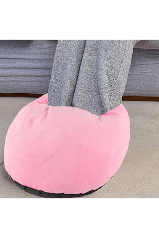 Lemestar Usb Hızlı Isıtıcı Ayak Isıtkısı - Yıkama Uygun, Sabit Sıcaklık, Ev/ofis Kullanıma Uygun, Pembe Renkli Ayak Isıtma Cihazı Açık Pembe