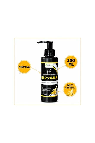 Nirvana Muz Aromalı Kayganlaştırıcı Jel 4 x 600 ML