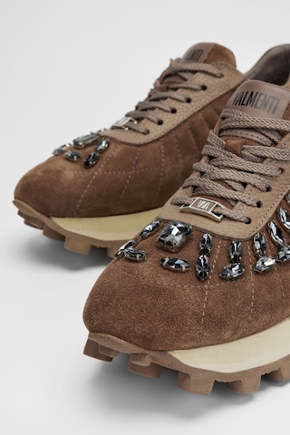 Valmenti Kadın Taba Süet Deri Sneakers & Spor Ayakkabı 1011 6187 Bn Ayk Sk23/24 Taba